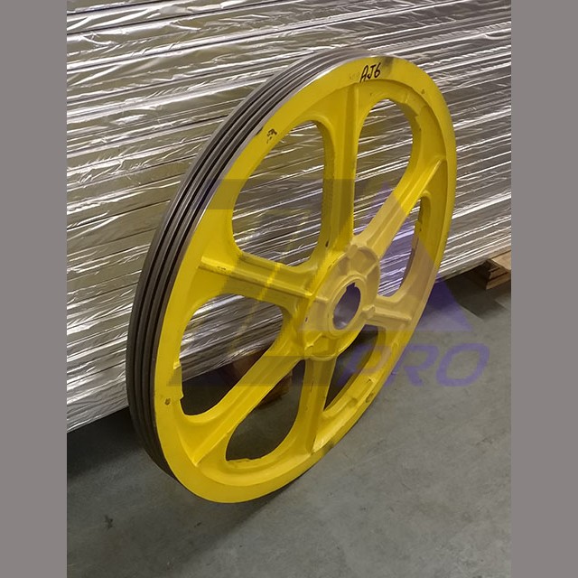 Шкив канатоведущий (750 мм, канаты 3x10 мм) ZAA260AJ6 13VTR