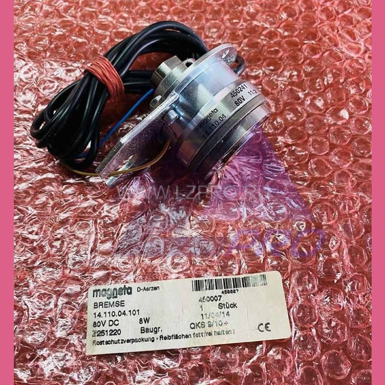 Электромагнитный тормоз 450007 80V DC 8W QKS9/10+ 14.110.04.101 Magneta