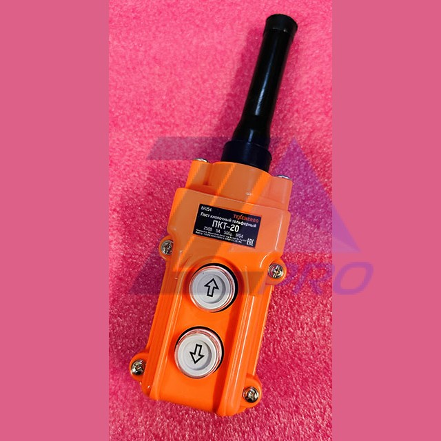 Пост кнопочный тельферный ПКТ-20 250В 5А 50Гц IP54