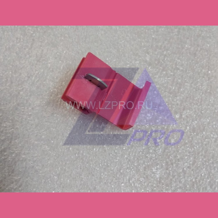 Скотч-лок CW-1.25 красный с врезным контактом