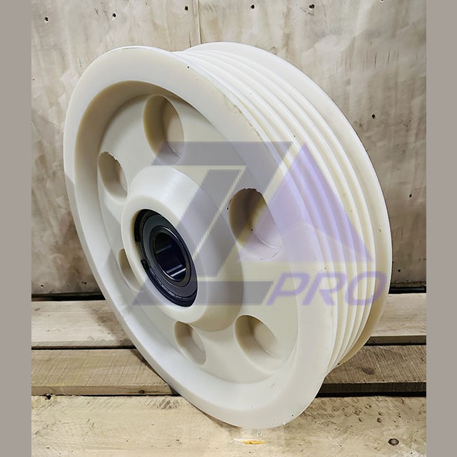 Блок отводной 520х6х12 с 2-мя подшипниками 80314 и стопорными кольцами 291.03.01.019П