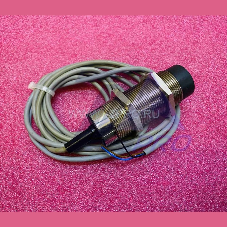 Датчик индуктивный M30, 12..24VDC, неэкранированный, PNP NO, кабель 2 м