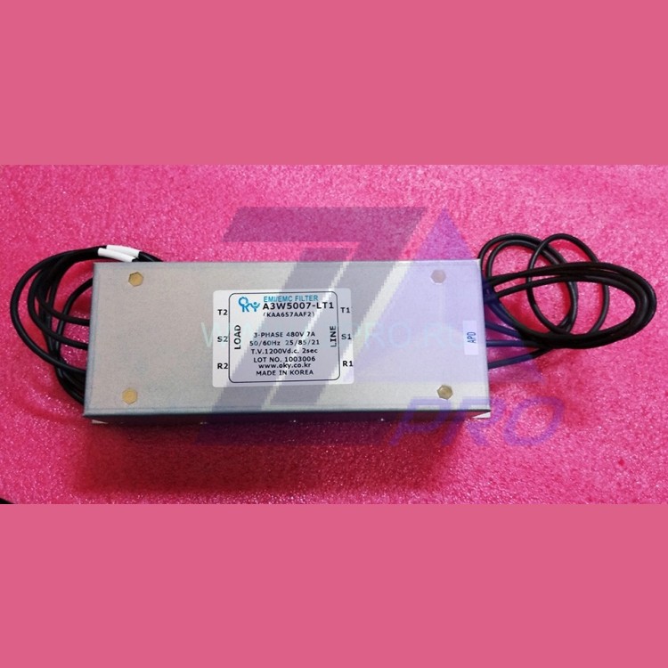 Сетевой фильтр частотного преобразователя A3W5007-LT1 480V 7A