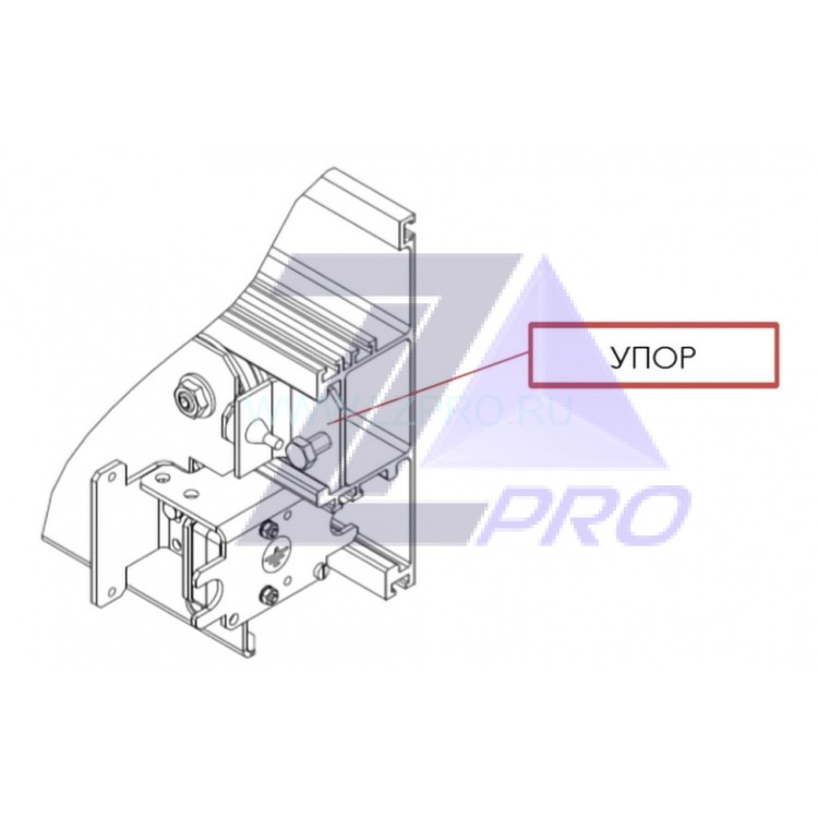 Упор каретки привода ДК PAX Otis