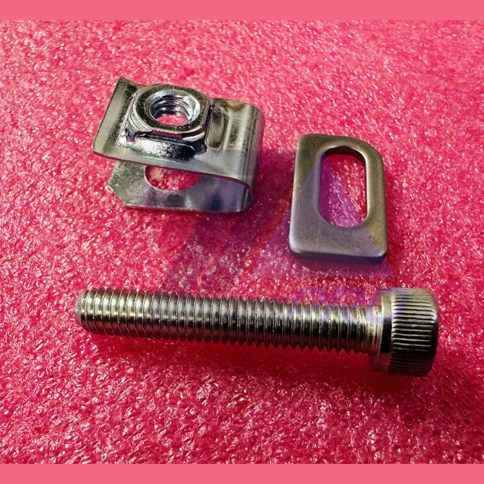 Комплект крепления M6 для резиновой вставки устья поручня GAA72BW1 Otis