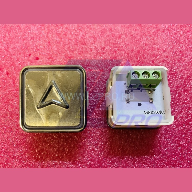 Модуль кнопочный A4N11286$05 красная подсветка "стрелка" BBP-S303-VMOLS-D-R-ARR (KA302-D-R-ARR) ЩЛЗ