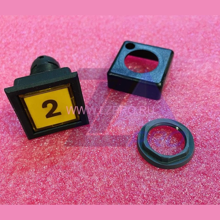 Кнопочный модуль (вставка 2, в сборе с толкателем, тип QXJT) SKG BKG