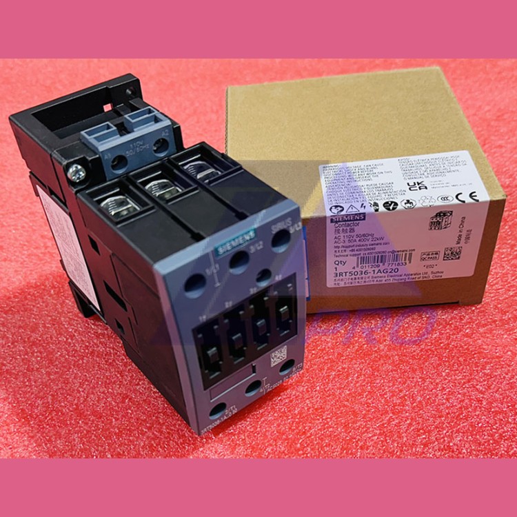 Контактор 50A 22kW 1NO 1NC 110VAC 3RT5036-1AG20 Siemens