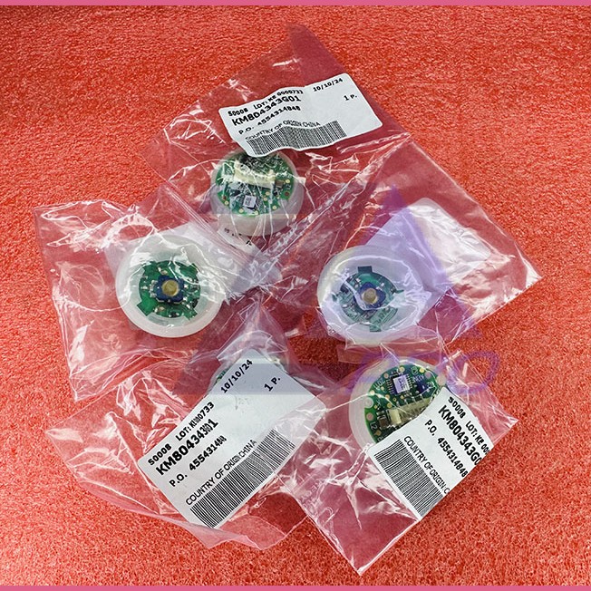 Модуль кнопочный прозрачный обод янтарная подсветка KSS KM804343G01 Kone