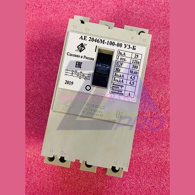 Автоматический выключатель 25А AE 2046М-100-00У3-Б
