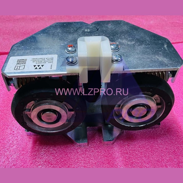 Башмак кабины роликовый d-100mm в сборе WRG 100  WITTUR KM604124G16 Kone