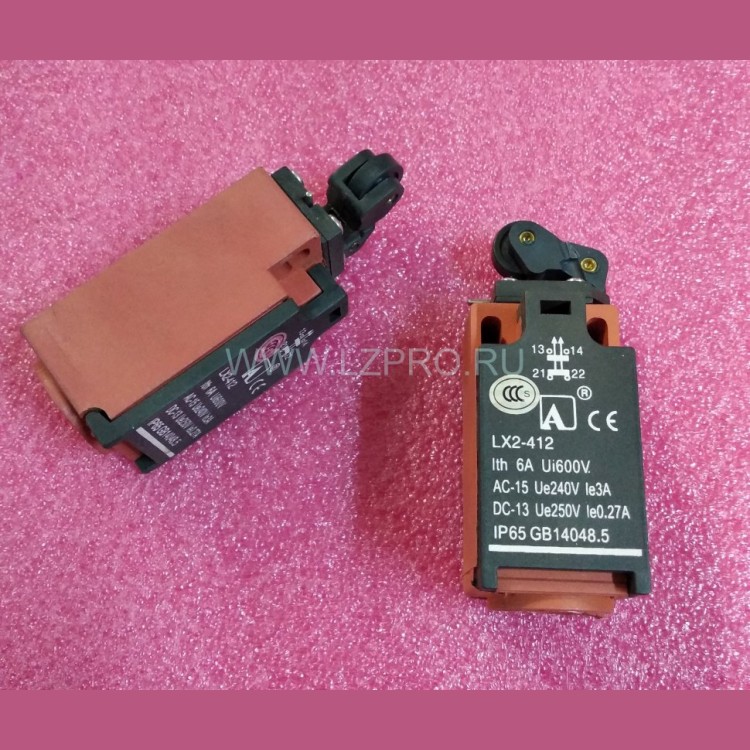 Выключатель блокировочный с фиксацией LX2-412 XAA177X1 XIZI OTIS