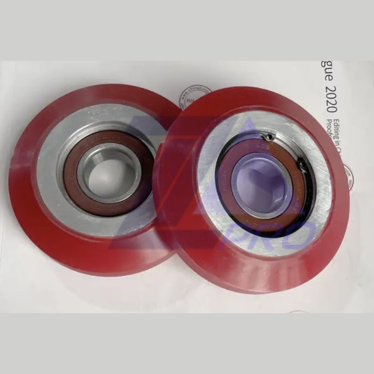 Ролик башмака направляющей OD100mm W25mm (подшипник 6205) Kone Schindler