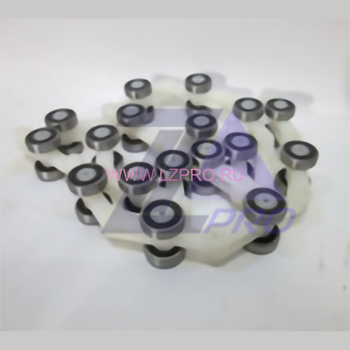 Цепь обводная торца балюстрады эскалатора, 22 звена (пр-во Россия)