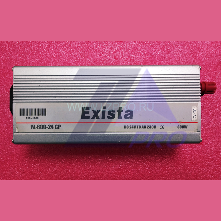 Инвертер Exista IV-600-24 GP, 24VDC-230VAC 600W Schindler (УЦЕНЕННЫЙ)