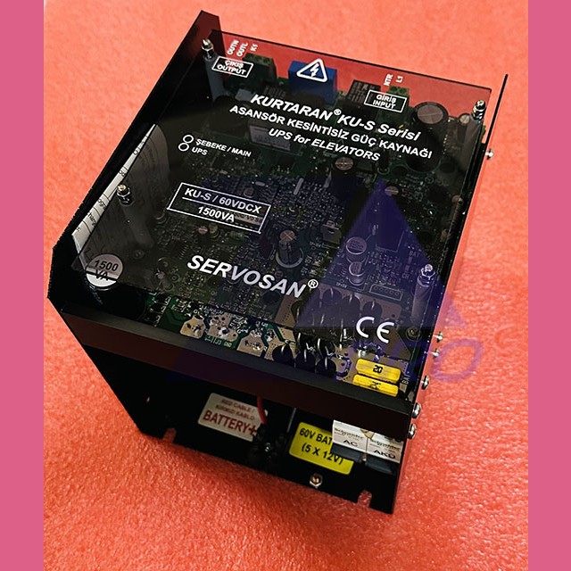 Блок источника бесперебойного питания UPS KU-S 60VDCX-1000VA SERVOSAN Arkel