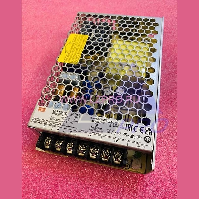Блок питания 36В 4.3А 154Вт LRS-150-36 Mean Well