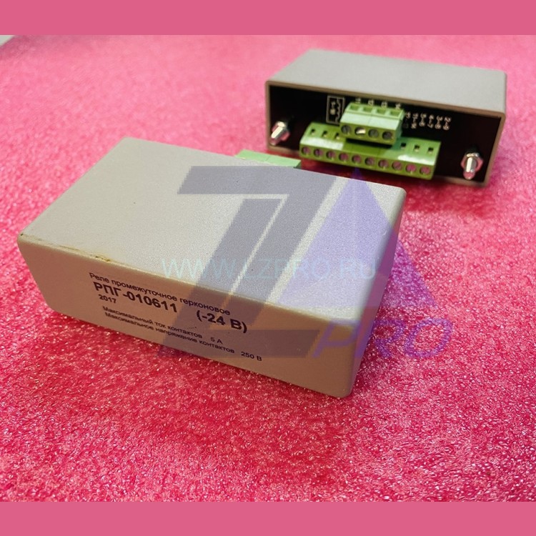 Реле промежуточное герконовое РПГ-010611УЗ 24В