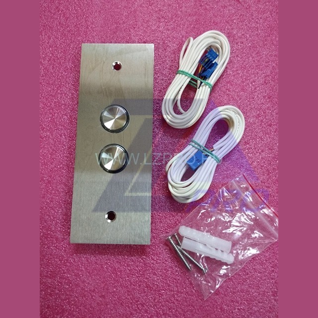 Пост вызова двухкнопочный (подсветка красный-синий ореол) ZAA23500X6 Otis