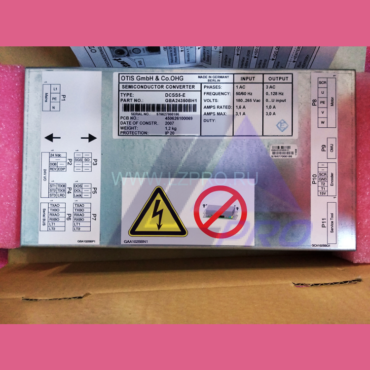 Контроллер DCSS 5-E GCA24350BH10 Otis