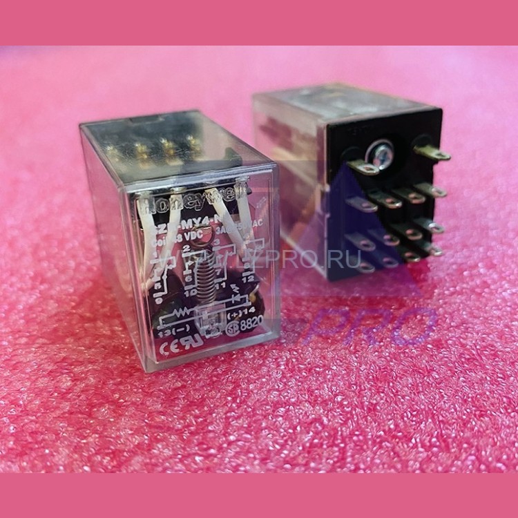 Реле промежуточное (индустриальное) 48VDC SZR-MY4-N1 Honeywell