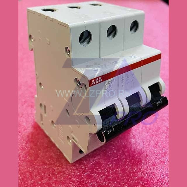 Автоматический выключатель SH203L С10А/3п/ 4,5кА на Din-рейку 2CDS243001R0104 C10 ABB