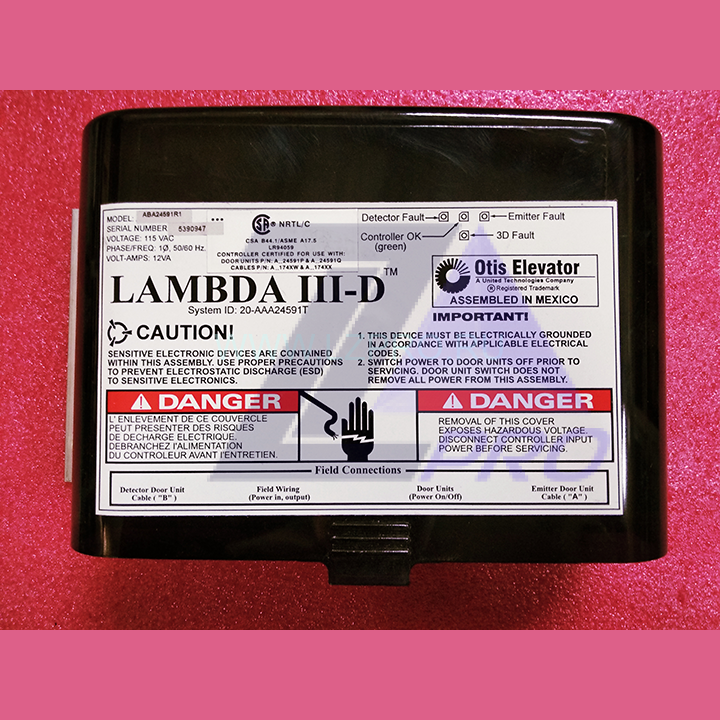 Контроллер LAMBDA III-D ABA24591R1 ( System ID: 20-AAA24591T) Otis