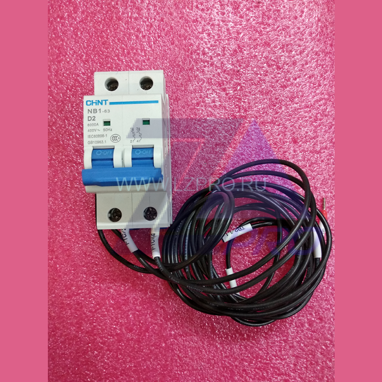 Выключатель автоматический NB1-63 D2 CHINT