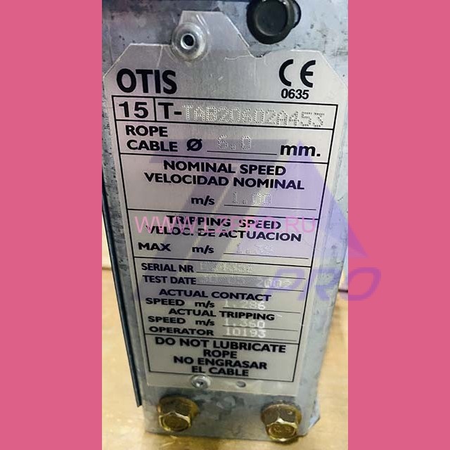 Ограничитель скорости 1.0 m/s TAB20602A453 Otis