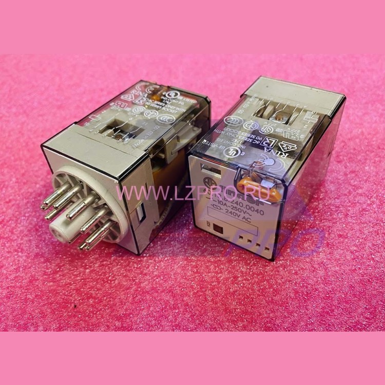 Реле промежуточное 10А 280VAC 60.13.8.240.0040 Finder