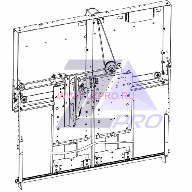 Каретка ДК DO2200 OP900 FBA389BE19 Otis