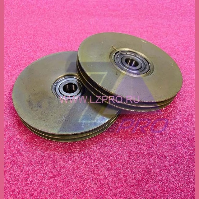 Шкив тросика дверей на две канавки F02085Z470 Otis