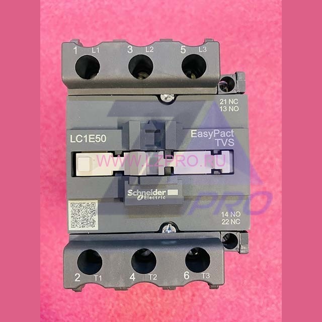 Контактор 220V 22kW 70A LC1E50M5 Schneider Electric