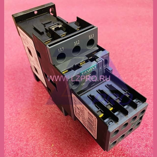 Контактор 110V 15kW 2S 2O 2NO+2NC 3RT2027-1AF04 SIRIUS Siemens