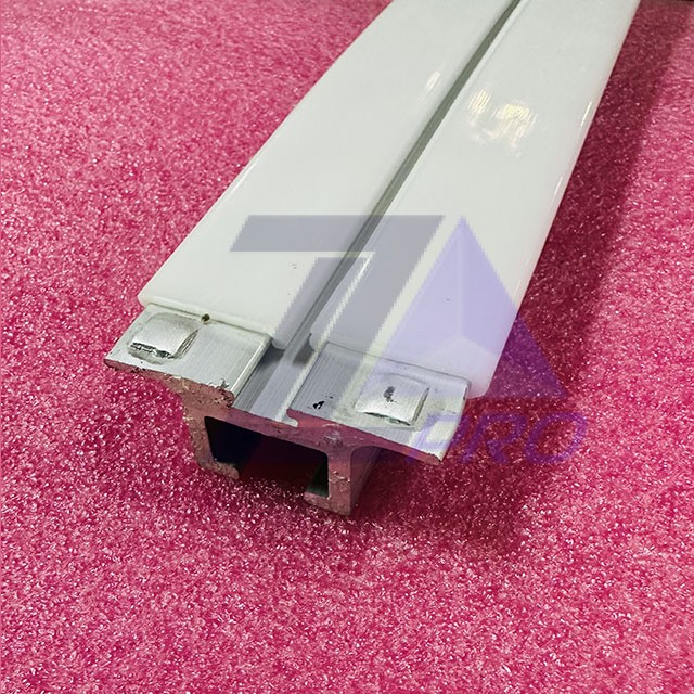 Направляющая поручня (изогнутая, возврат. Ход, нижняя площадка) L=1161 мм GAA27078K78 Otis