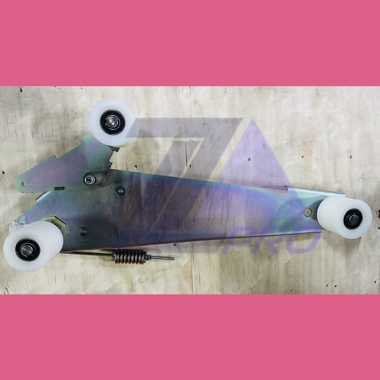 Каретка натяжная ремня привода поручня правая эскалатора 9300 405487 Schindler