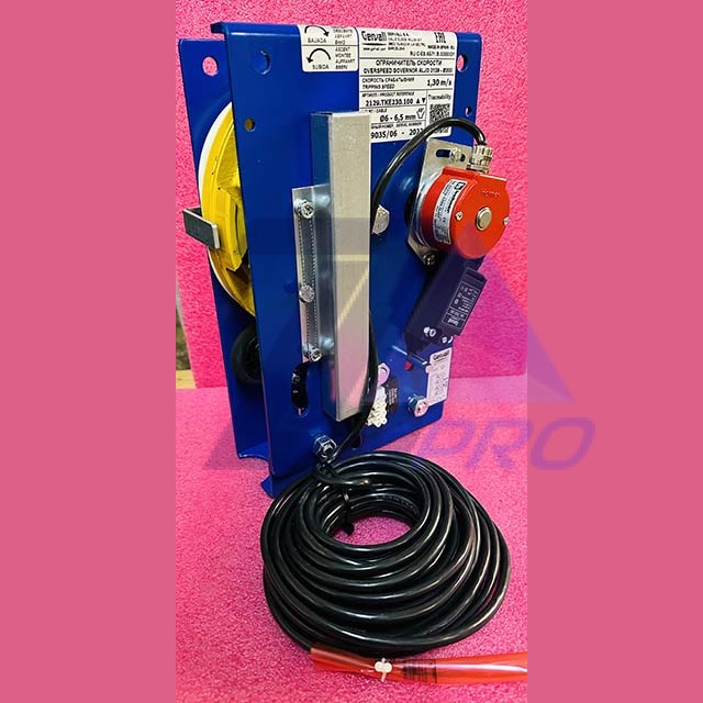 Ограничитель скорости 24VDC 1m/s ALJO 2120 D=200 d6-6,5mm 2129.TKE230.100 Gervall