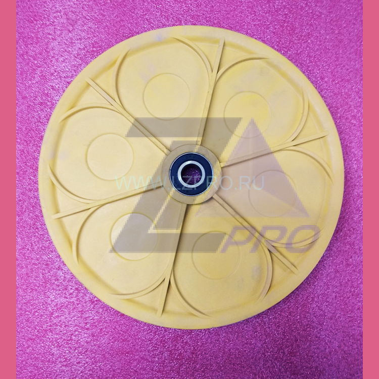 Шкив натяжного устройства ограничителя скорости d-300 мм ThyssenKrupp