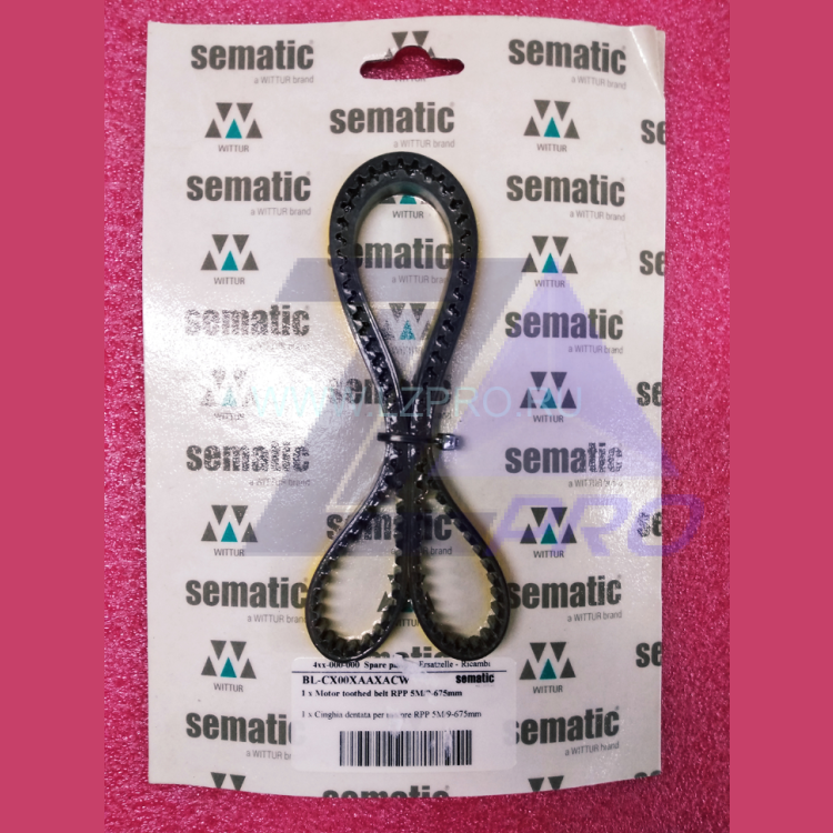 Ремень зубчатый привода ДК RPP 5M/9-675 mm BL-CX00XAAXACW LiftMaterial