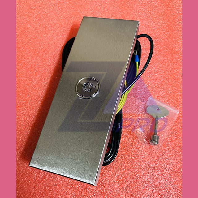 Пост вызова с ключом для перевозки пожарных подразделений 2858.10.000-07Н СБ