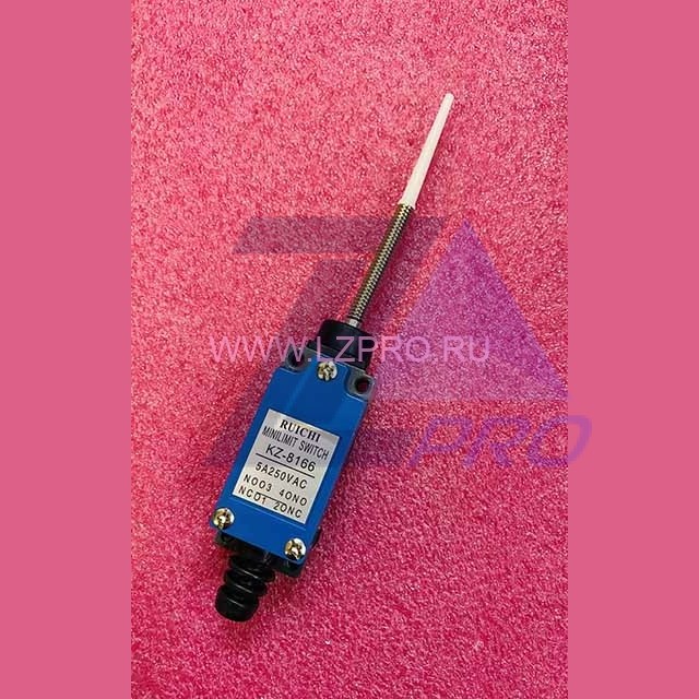 Выключатель путевой KZ-8166 Al+Zinc шток пружинный с диэлектриком