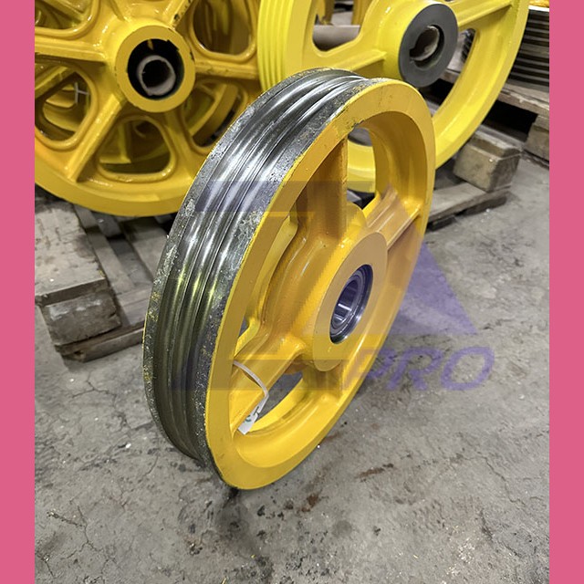 Отводной блок (Ø 435 мм, канаты 3x10,5 мм) ZAA263P5