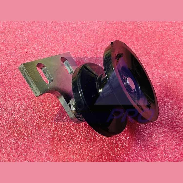 Ролик D=61x34mm направляющей поручня эскалатора в сборе с кронштейном SN5237126 KM5237126H01 Kone