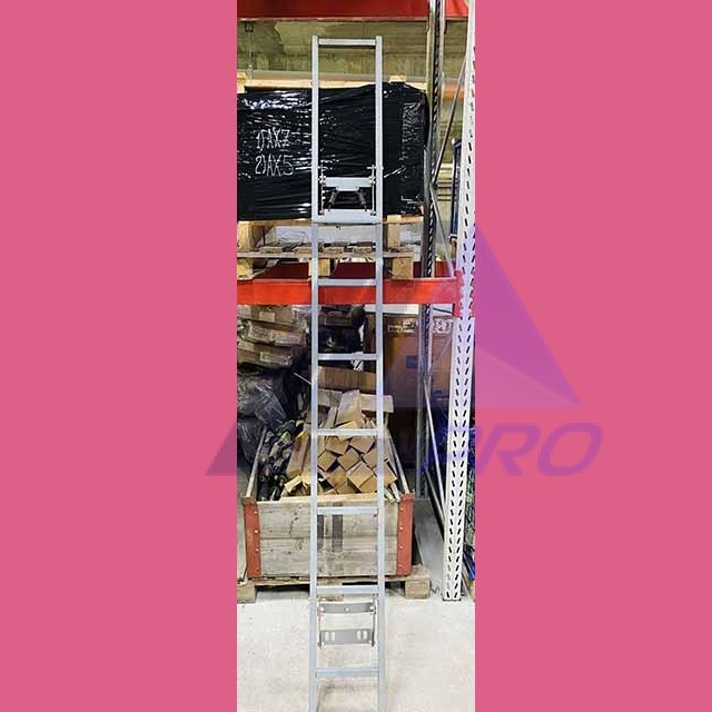 Лестница в приямок лифта (крепление к стене, пружинный механизм) Отис