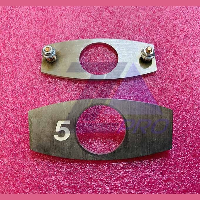 Чиклет "5" без Брайля, шлифов. нерж., ZAA396CY5 Отис