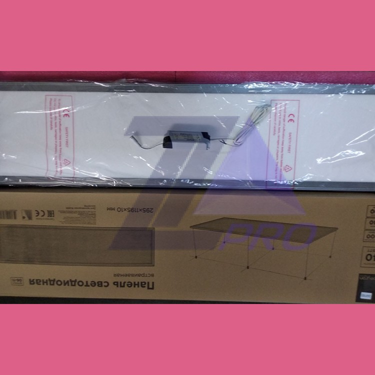 Панель светодиодная встраиваемая 1195х295x10 мм 40 Ватт ZAA24710BS3