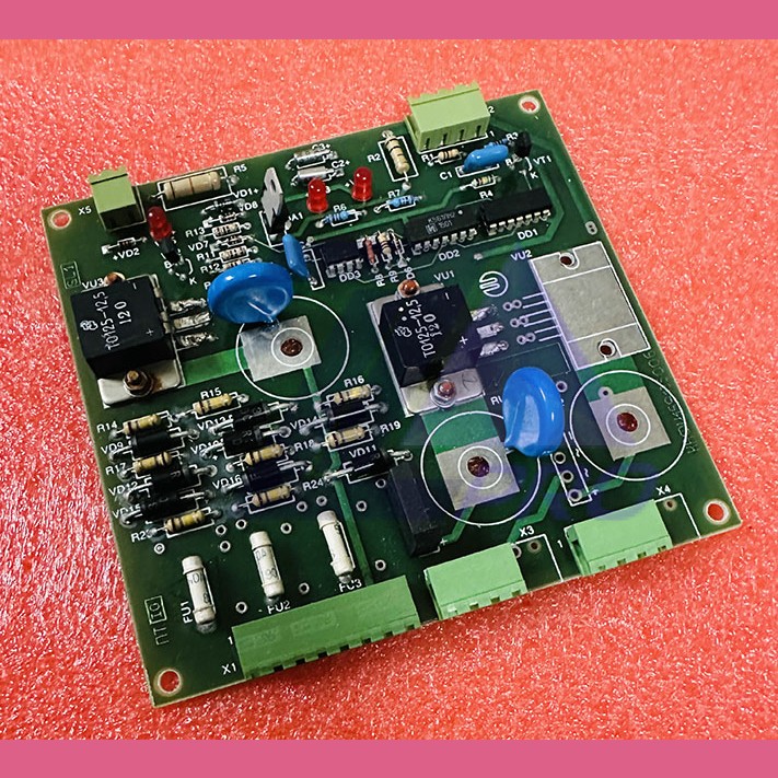 Плата управления тормозом с управлением вентилятором для станции УКЛ КАФИ.469135.006-02 КМЗ