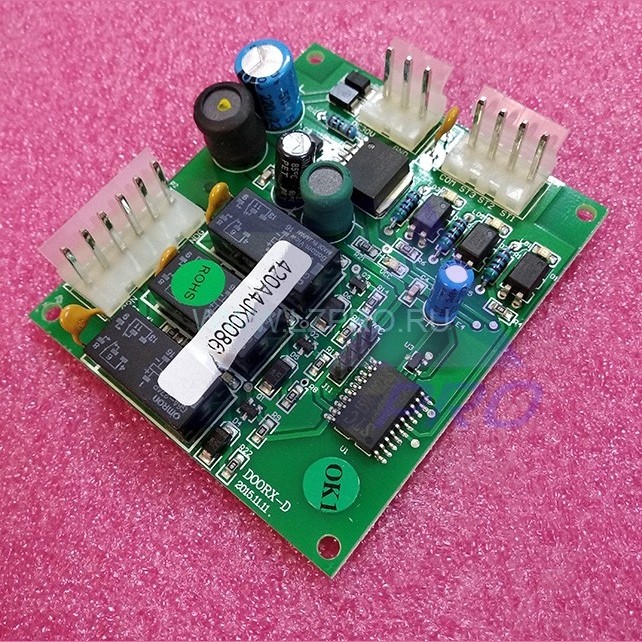 Плата DOORX-D интерфейса привода дверей кабины XAA610CB2 Xizi Otis