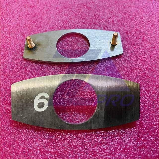 Чиклет "6" без Брайля, шлифов. нерж., ZAA396CY6 Отис