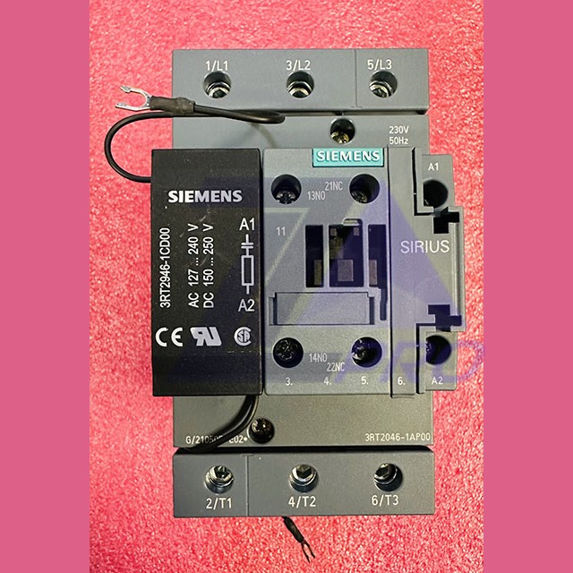 Контактор 45kW 1NO 1NC 230VAC 3RT2046-1AP00 Siemens
